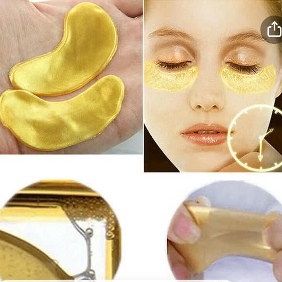 24K GOLD COLLAGEN EYE MASK NWT - Picture 2 of 10